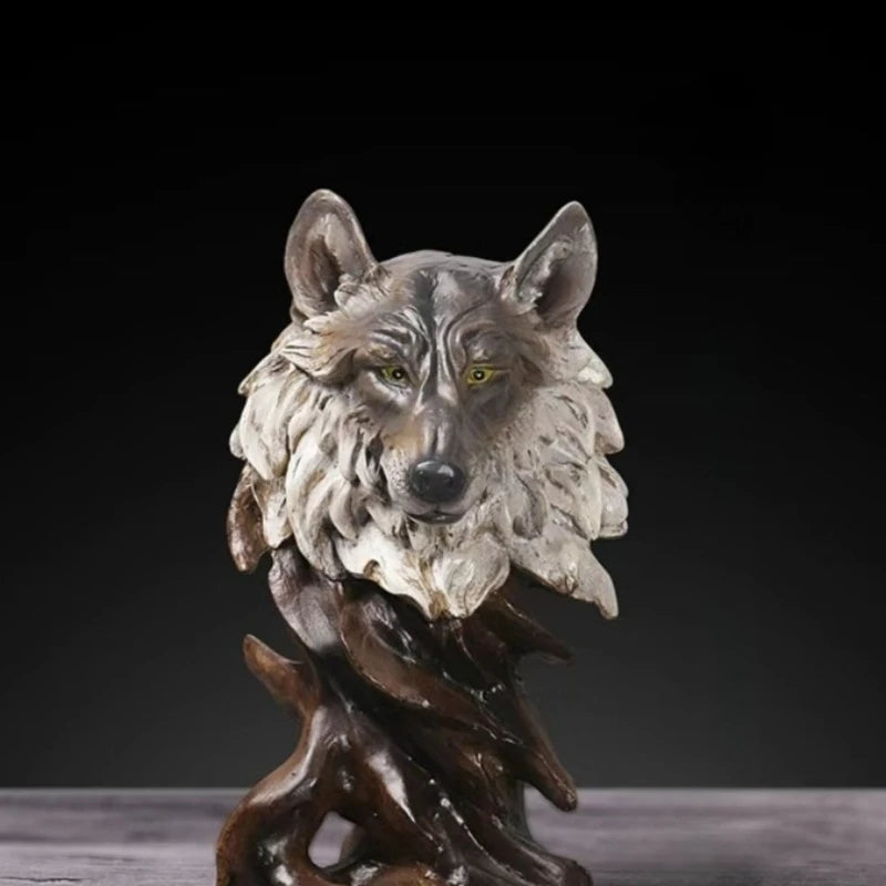 Animal Sculptures and Figurines Modern Miniature Figurines for Interior Ornaments Home Living Room Decoration Accessories